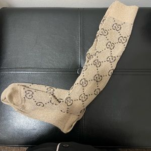 Gucci shiny socks